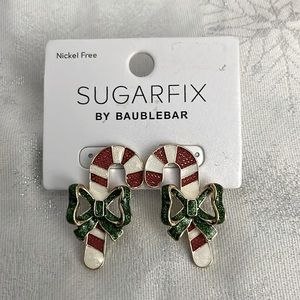 Sugarfix Candy Cane Dangle Earrings